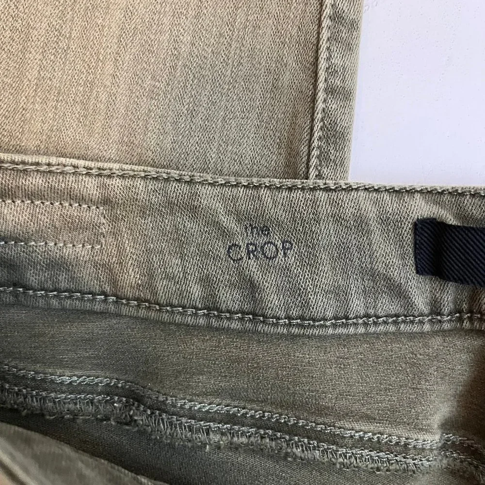 Liverpool Jeans Company Olive Avery Crop - Size 2/26 - Picture 3 of 9